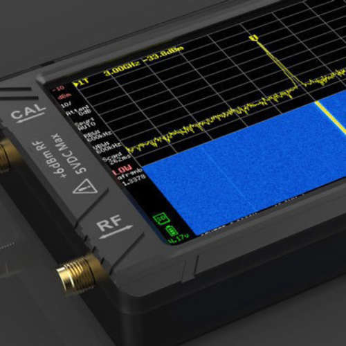 tinySA ULTRA 手持频谱分析仪4“触摸屏 100k-5.3GHz 跨境