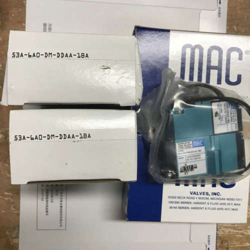 MAC原装正品高频阀真空电磁阀53A-6AD-DM-DDAA-1BA全系列产品