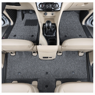 专用宝骏730汽车脚垫七7座专用大全包围16款19款22款无味丝圈脚垫