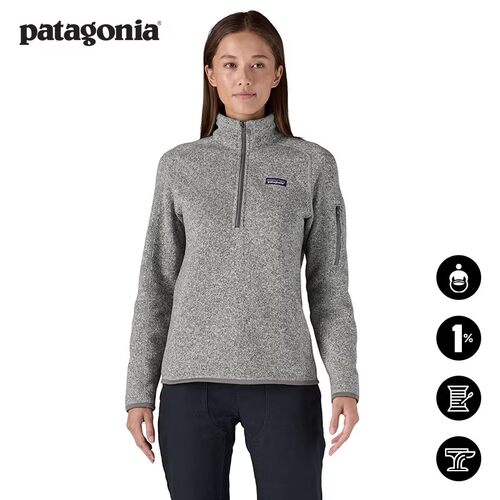 patagonia女士保暖套头抓绒衣