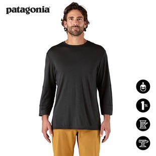 七分袖 23936 骑行套头衫 Blend patagonia巴塔哥尼亚 Merino 男士