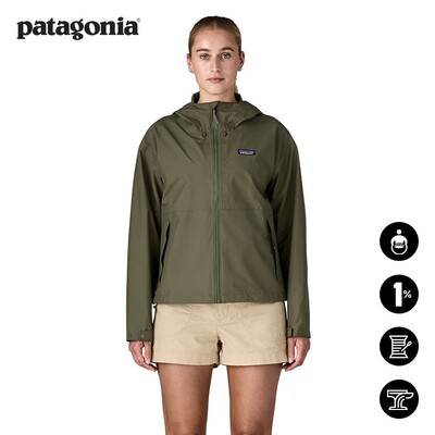 patagonia女士防水夹克