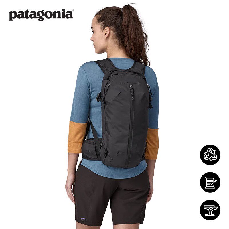 patagonia骑行双肩背包