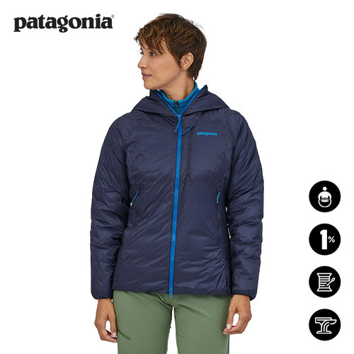 patagonia女士连帽保暖棉服