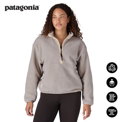 patagonia女士套头抓绒衣