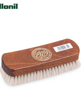 collonil 1909羊毛抛光刷 软毛刷柔软细腻小羊皮小牛皮软皮刷子