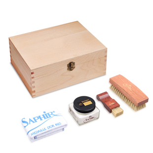 皮鞋 刷套装 护理RENO貂油NAPPA马皮保养油莎菲雅 油鞋 SAPHIR黑金鞋