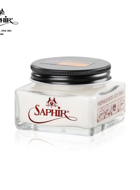 莎菲雅SAPHIR黑金鞋乳皮鞋清洁保养滋润护理油RENOVATEUR鞋油RENO