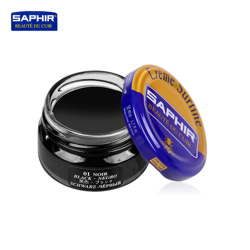 SAPHIR皮鞋保养护理鞋油无色黑色