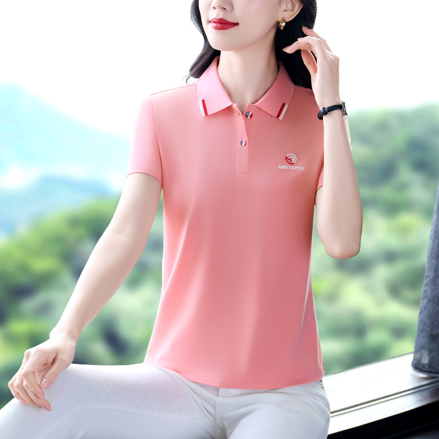 冰丝棉夏季工作服定制polo衫印logo定做短袖工装刺绣翻领t恤订制