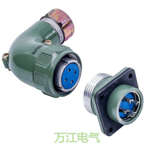 YD28 4芯 航空插头 弯头  连接器 YD28J4TR YD28J4TS YD28K4Z