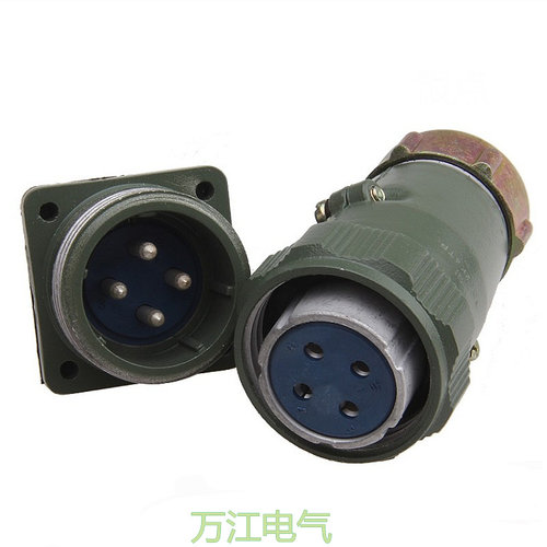 YD32 4芯 防水航空插头 插座 连接器 YD32K4TQ YD32K4TP YD32J4Z