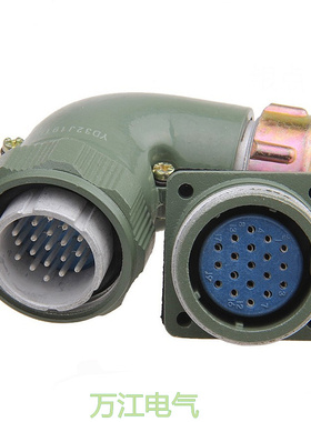 YD32 19芯 弯头 航空插头 连接器 YD32K19TR YD32K19TS YD32J19Z