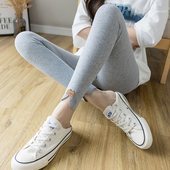 女外穿春秋季 秋冬加绒保暖裤 薄款 小脚秋裤 紧身弹力2023新款 打底裤