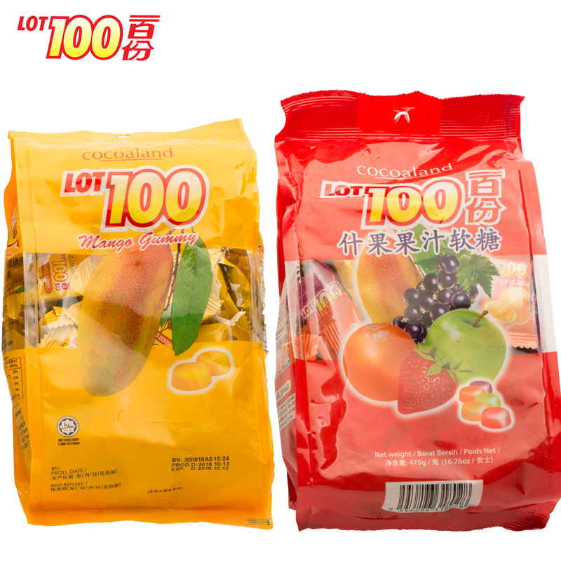 一百份果汁糖475g*2包