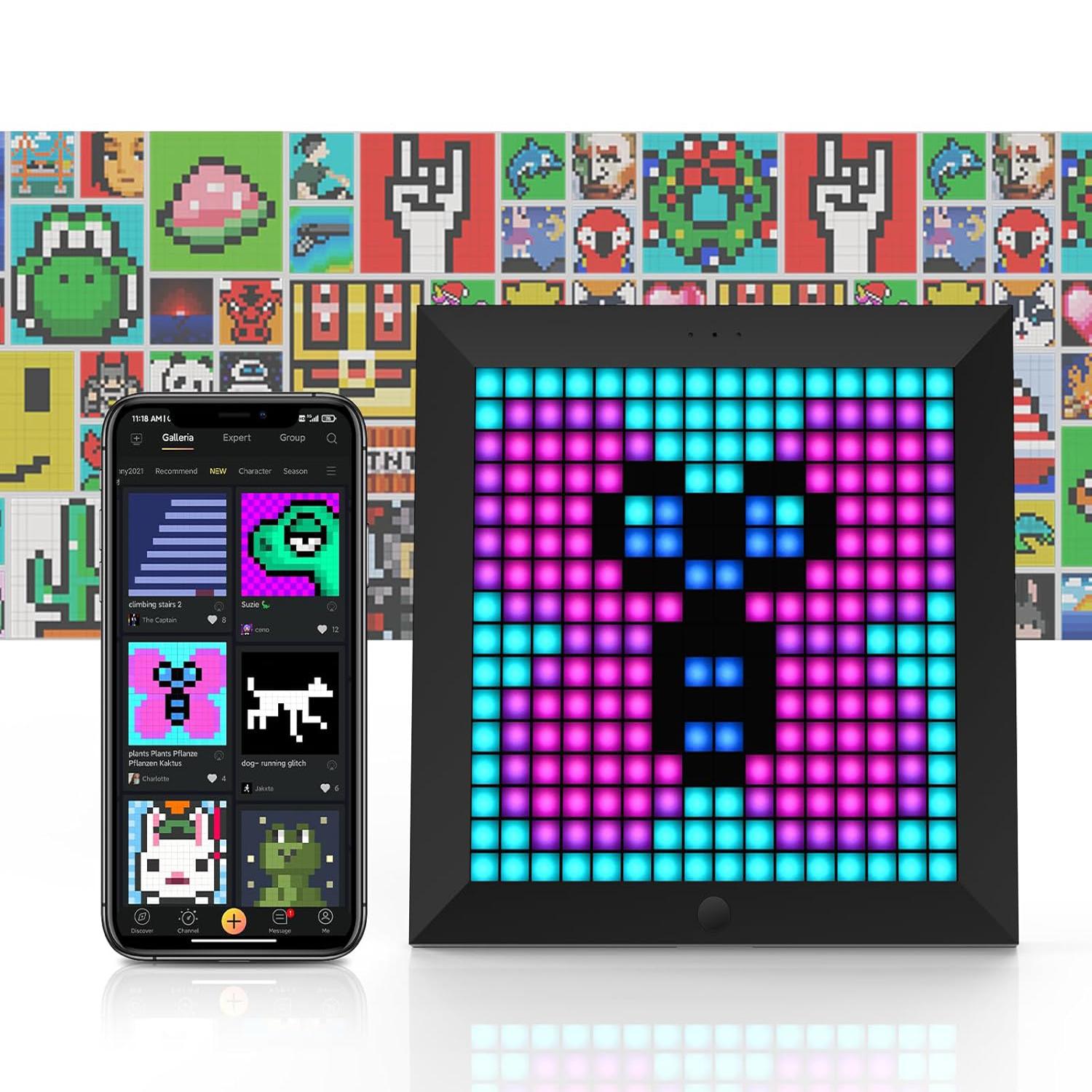 Divoom点音Pixoo像素屏生日礼物女生送闺蜜男生女友桌面摆件