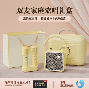 Divoom点音麦克风话筒音响一体机家用唱歌K歌音箱蓝牙无线家庭ktv
