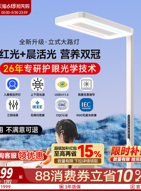 孩视宝大路灯护眼灯学习专用学生儿童阅读灯全光谱立式落地台灯e5
