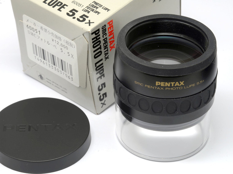 【送清洁湿巾】宾得SMC5.5x观片放大对焦放大镜适用135大中画幅