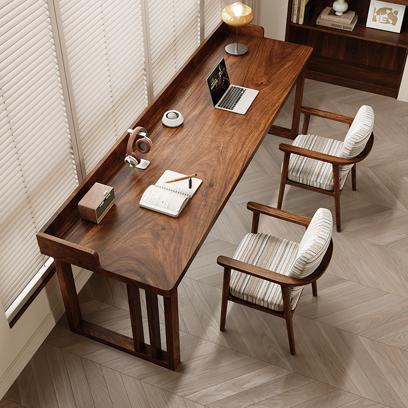 实木书桌家用儿童学习桌