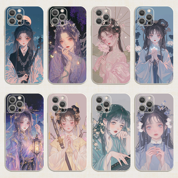 剑网3正版同人授权手机壳适用iPhone17苹果16Promax保护套成女OPPO小米14/15古风中国风万灵刀宗段氏vivo华为