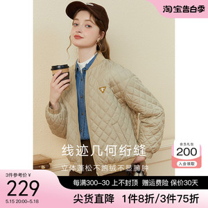 棉服棉袄冬天棒球服外套 kbne2023新款今年流行高级感超好看棉衣