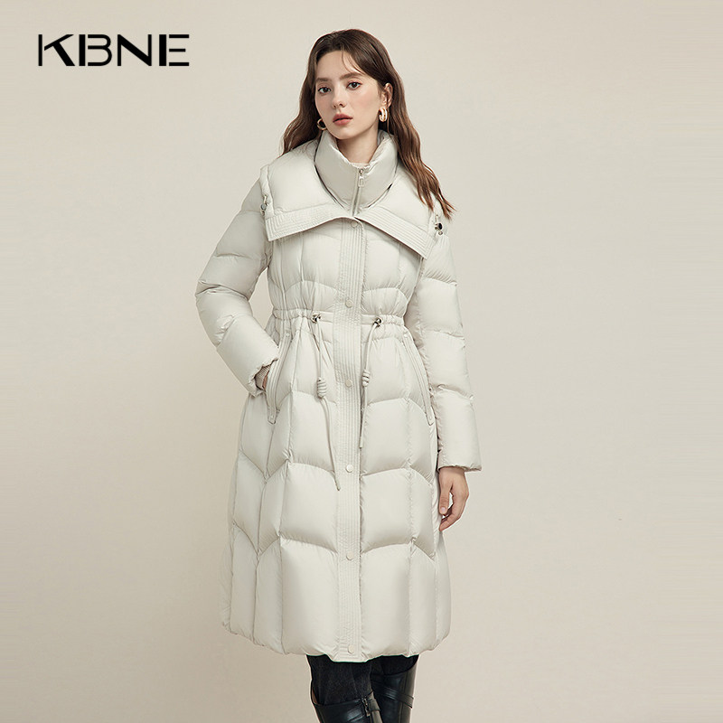 【大粒儿粉丝专享】【90绒】黑色羽绒服女冬季长款外套740947609