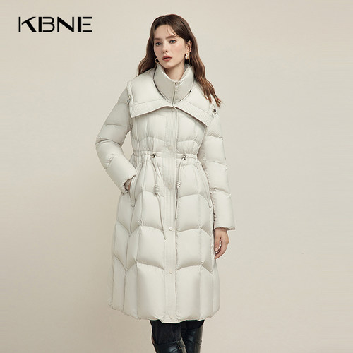 【大粒儿粉丝专享】【90绒】黑色羽绒服女冬季长款外套740947609