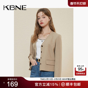 KBNE西装外套女设计感小众2026新款春秋气质名媛高级感超好看西服