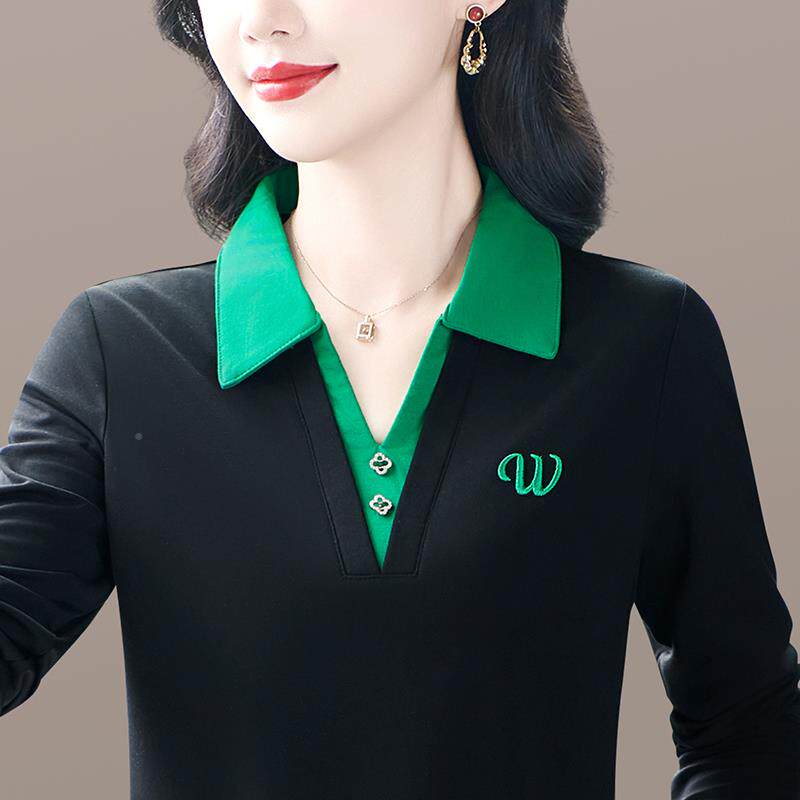 秋季女款透气9687081运动套装长袖领休闲春运新动服春秋装款现货