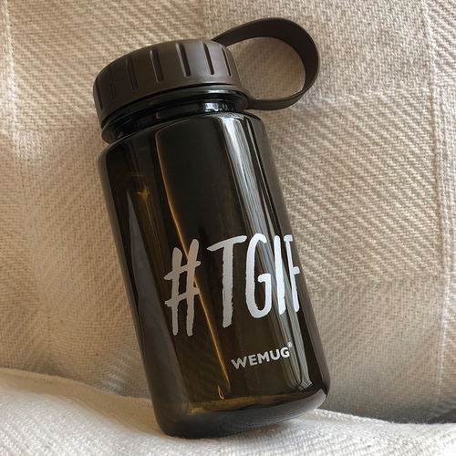 WEMUG 350ml复古随手杯Tritan塑料便携水杯学生随手杯防摔水壶