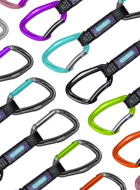 UIAA认证ClimBon快挂大力马宽窄带先锋攀岩挂绳管门CE认证推广款