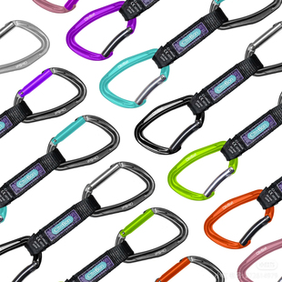 UIAA认证ClimBon快挂大力马宽窄带先锋攀岩挂绳管门CE认证推广款