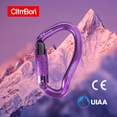 UIAA认证ClimBon超轻两动锁攀岩登山主锁CE PPE认证自动锁