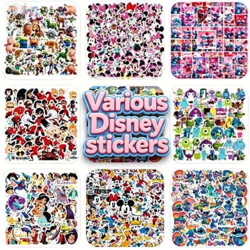 50pcs  3d Graffiti Stickers Mixed Toy Story & Classic Charac