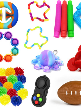 Fidget Toys Pack Anti Stress Adults Kids Squeeze Sensory Aut