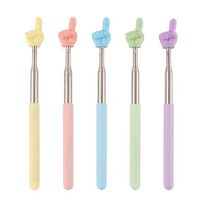 68cm Telescoping Teacher Pointer Colorful Retractable Teache