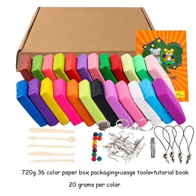 24/36/50 Colors Polymer Clay Fimo DIY Soft Clay Set Molding