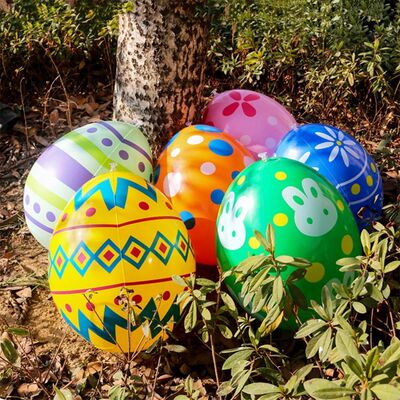 Egg Easter Plastic Party Balloon Outdoor 35x27cm Giant Infla