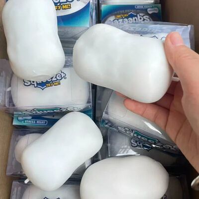 Soap Ball Squishy Soap Stress Ball Fidget Toy Crunchy Squeez