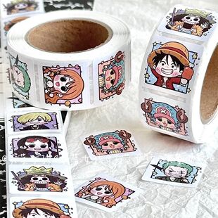 500PCS One Piece Moving Diffuse Sticker Manual Decorative Ma