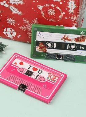 Phonograph Tape DIY Recordable 60 Seconds Voice Audio Casset