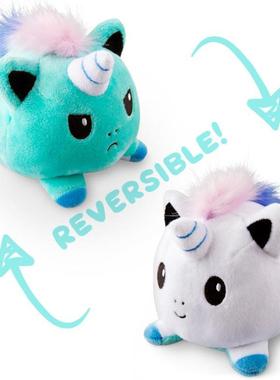 Reversible Unicorn Cat Gato Kids Soft Gift Plushie octopus