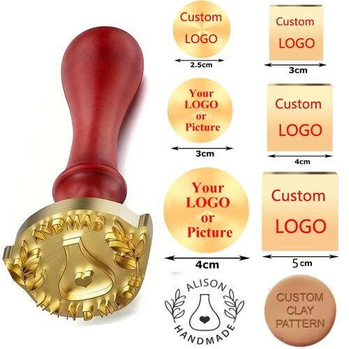 Pottery Stamp for Clay Stamps Personalized Logo & Design Mak