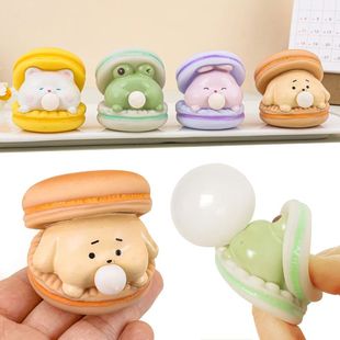 Spit Bubble Burger Creative Relief Animal Stress Pinch Cute
