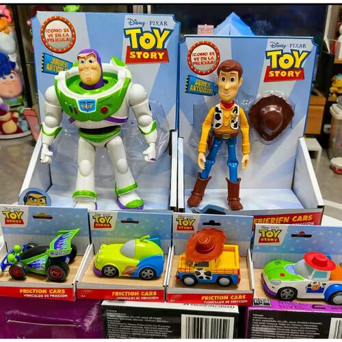 Cute Anime Figure Toy Story 3 Buzz Lightyear Woody Desktop T