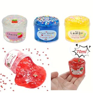Slime Fruit Coconut 1pc Ceramic Mud Soft Chi Crystal