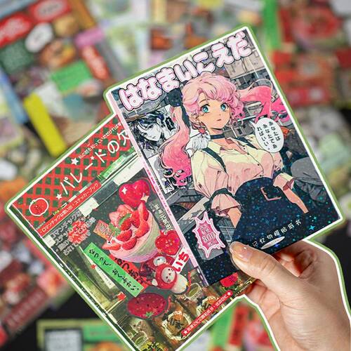 Mr.Paper 3Style 45Pcs/bag cut film sticker book for DIY hand