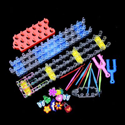 Original Knitting Machine Weave Rubber Bands Loom Lacing DIY