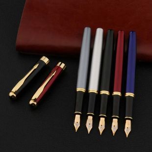 388 Fountain Golden Quality Black Metal Business High Pen